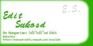 edit sukosd business card